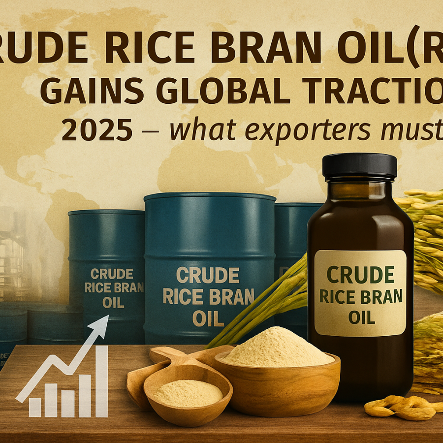 🥥 Crude Rice Bran Oil (RBO) Gains Global Traction in 2025 — What ...