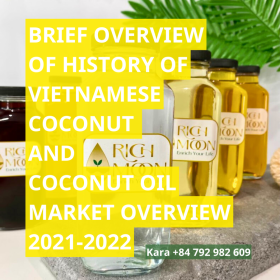 COCONUT OIL EXPORT MARKET  COCONUT OIL EXPORT MARKET