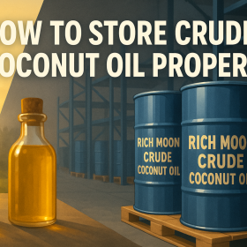 🛢️How to Store Crude Coconut Oil Properly